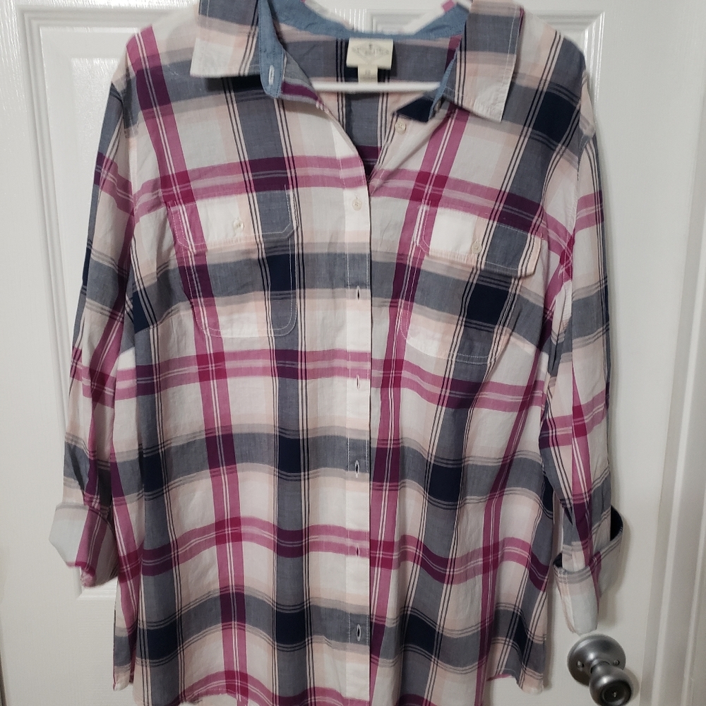 St. John's Bay Plaid Shirt
